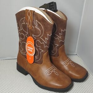 Wonder Nation Tan and Brown Kids Boots
